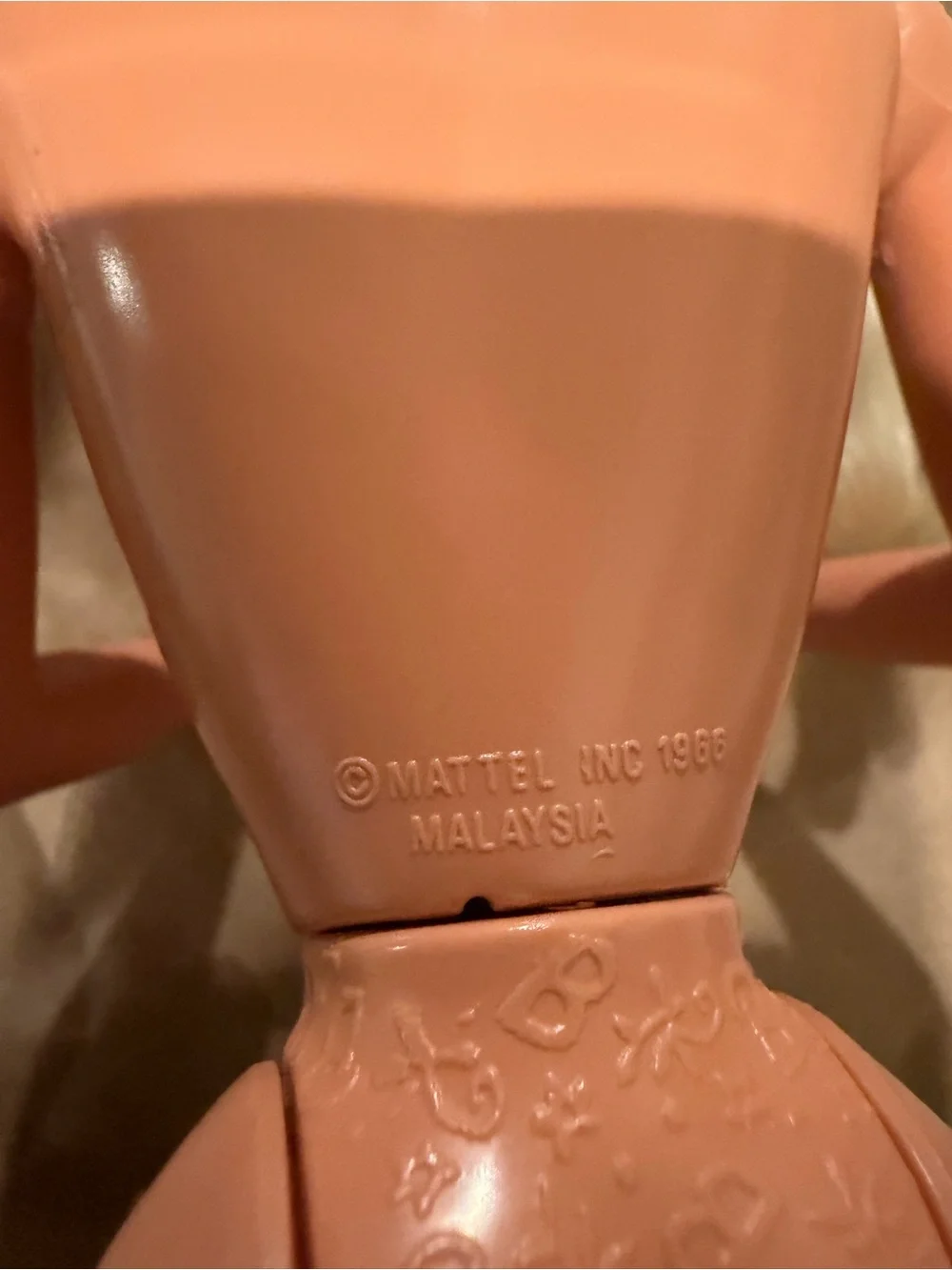 Mattel blonde rooted