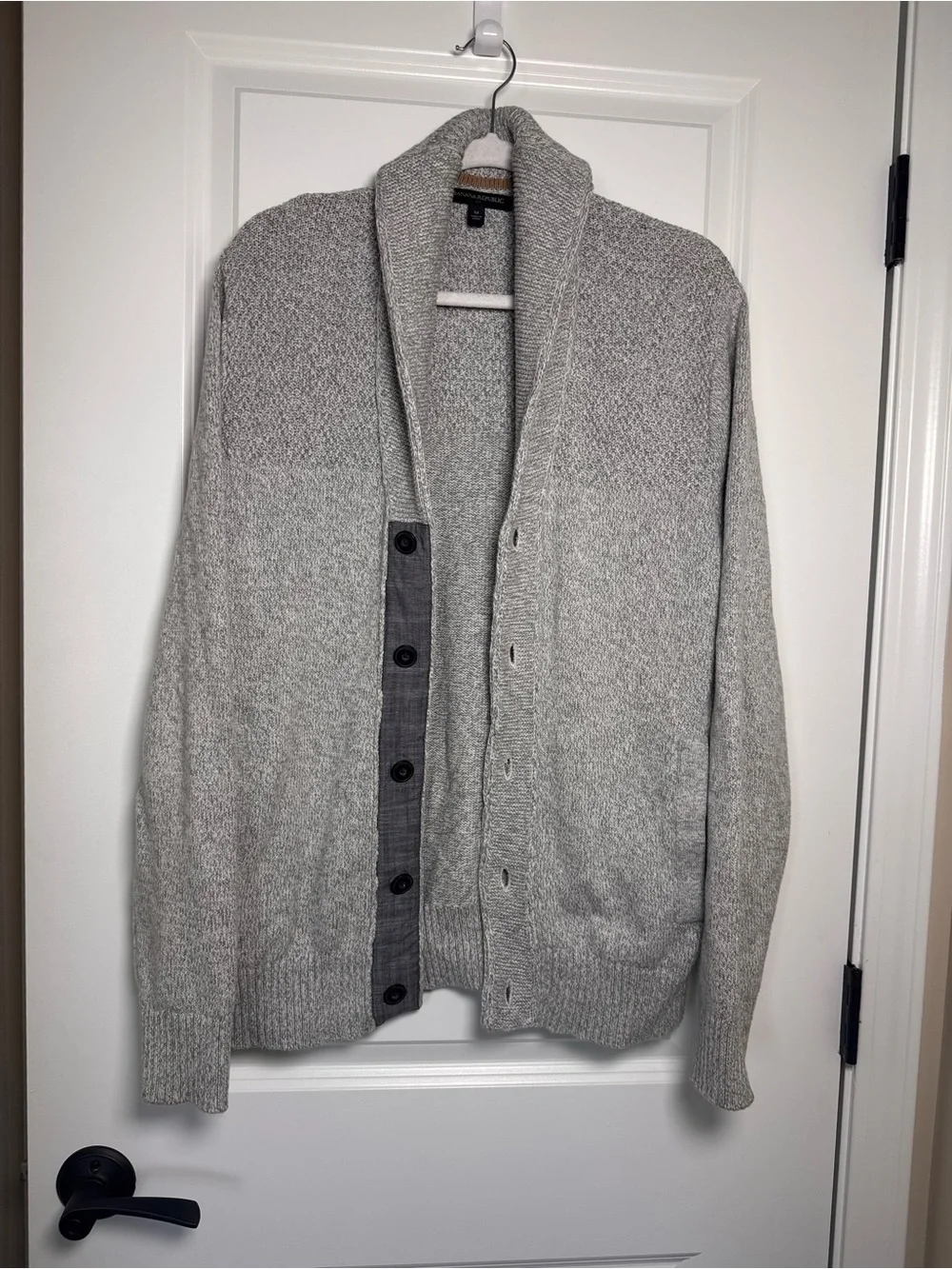 Banana Republic shawl collar