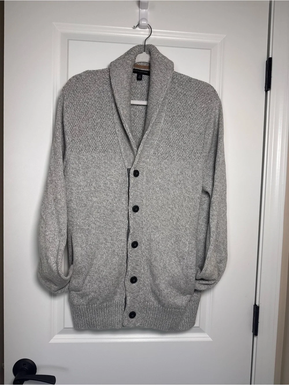 Banana Republic shawl collar