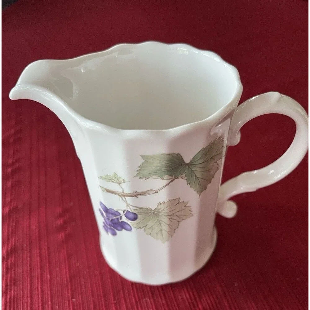 Mikasa Maxima Belle Terre Creamer Pitcher Japan CAJ05 Fruit Scalloped