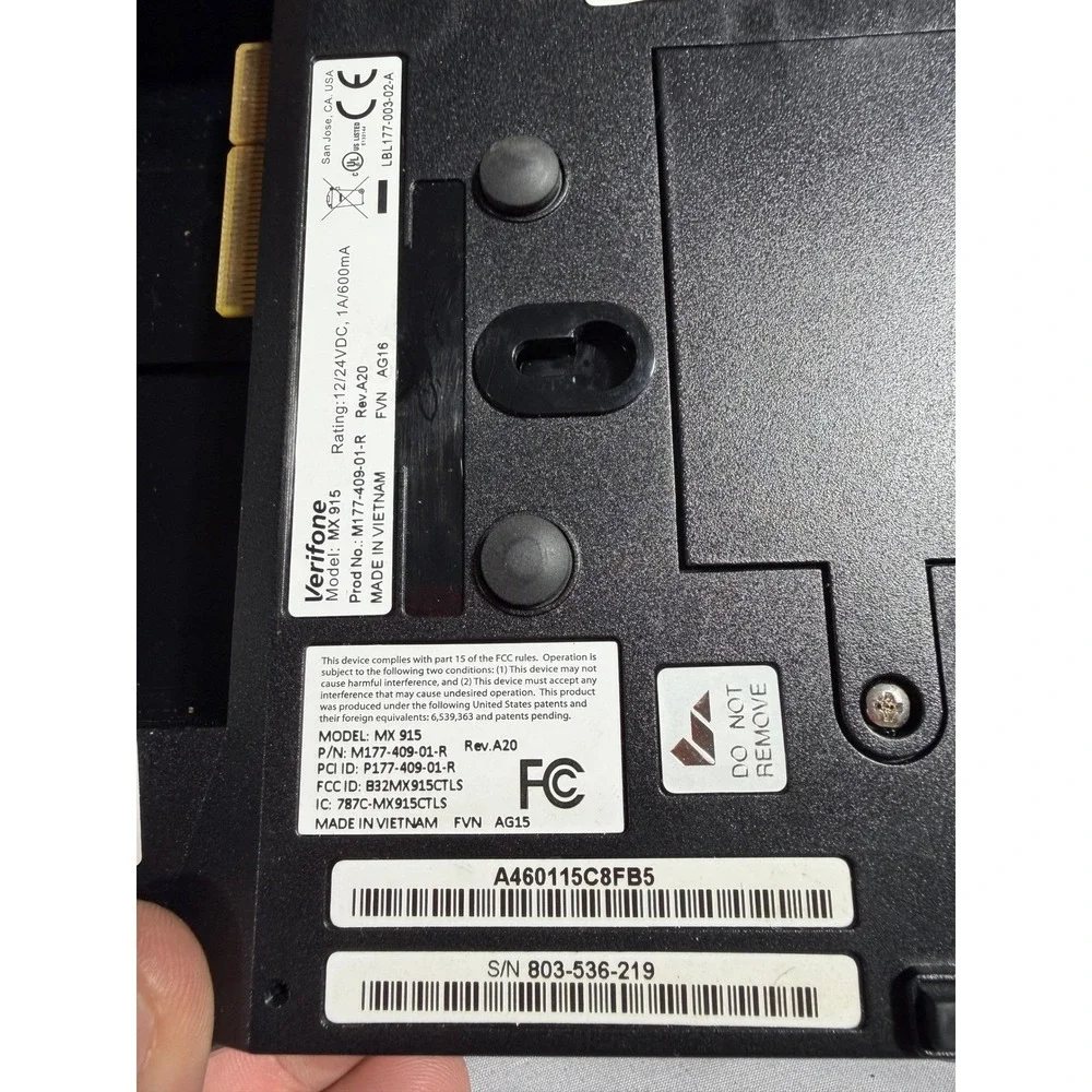 Verifone mx 915