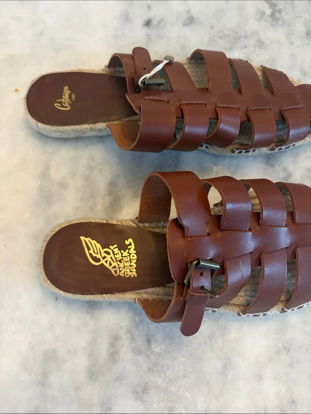 Castaner braided leather