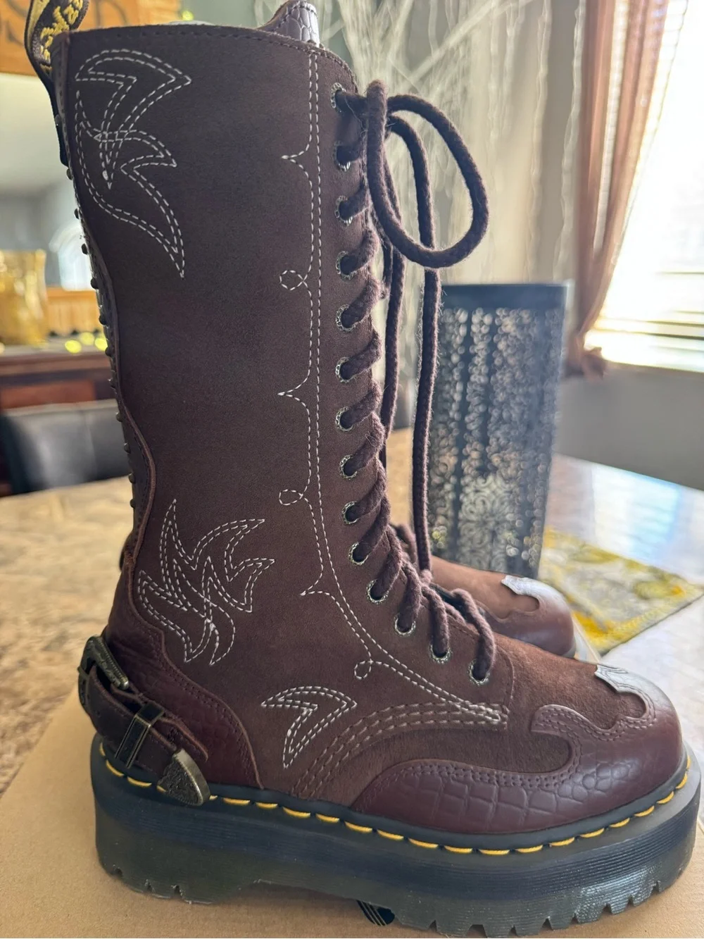 Dr. Martens tall lace