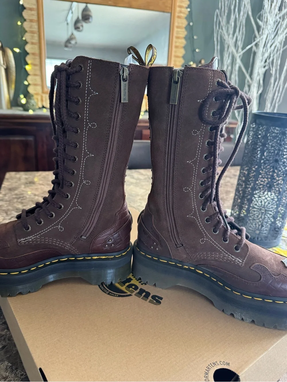 Dr. Martens tall lace