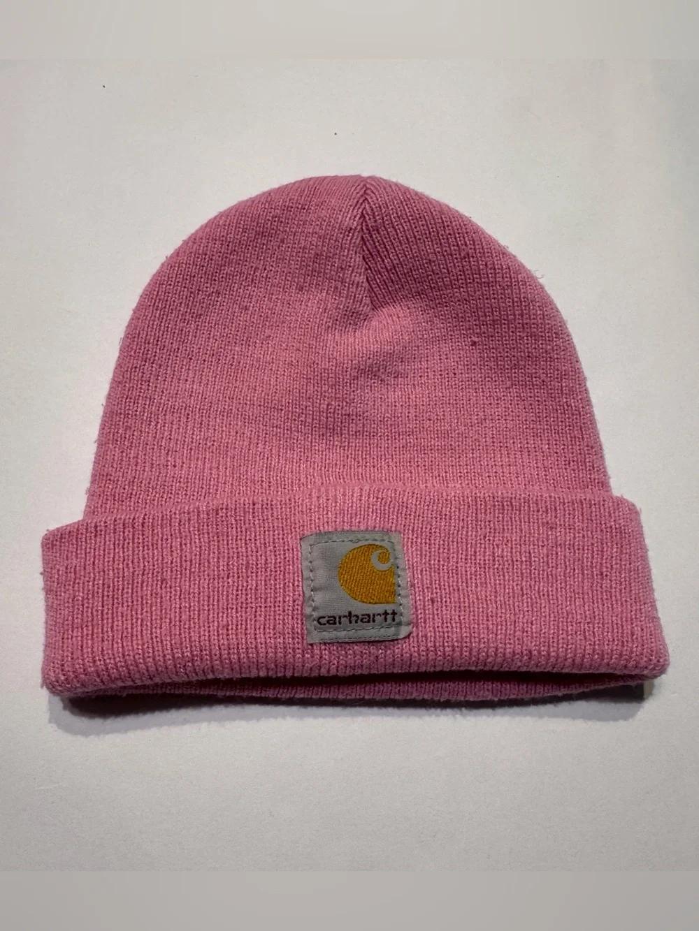 Carhartt Pink Knit Cuffed Beanie Toddler Girls One Size