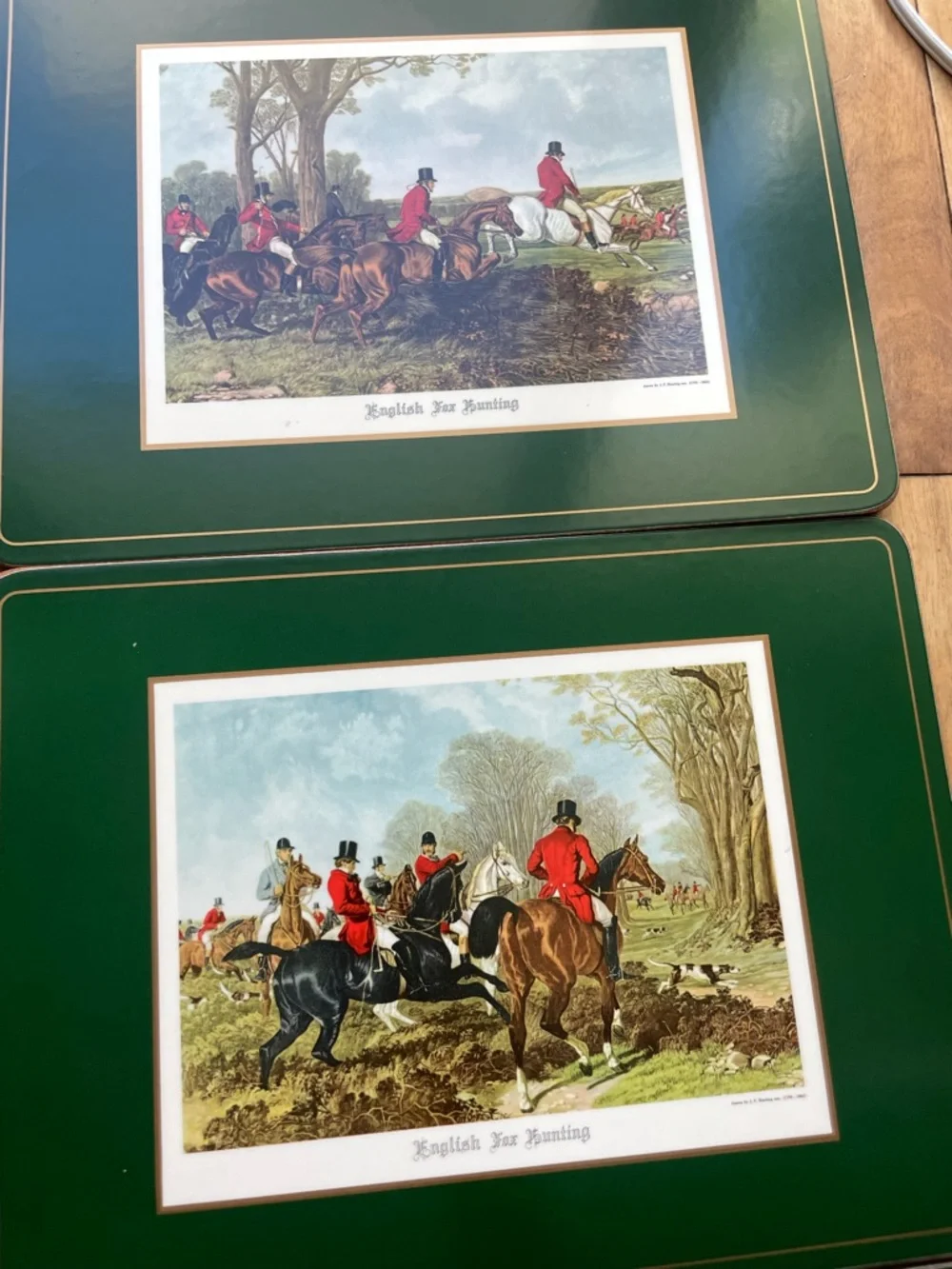Pimpernel residue placemats