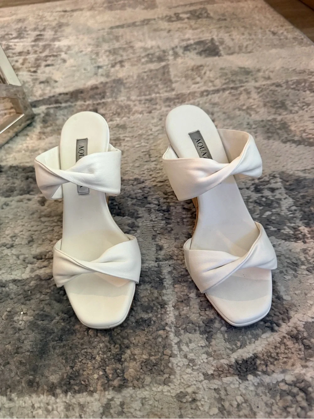 Aquazzura leather lambskin
