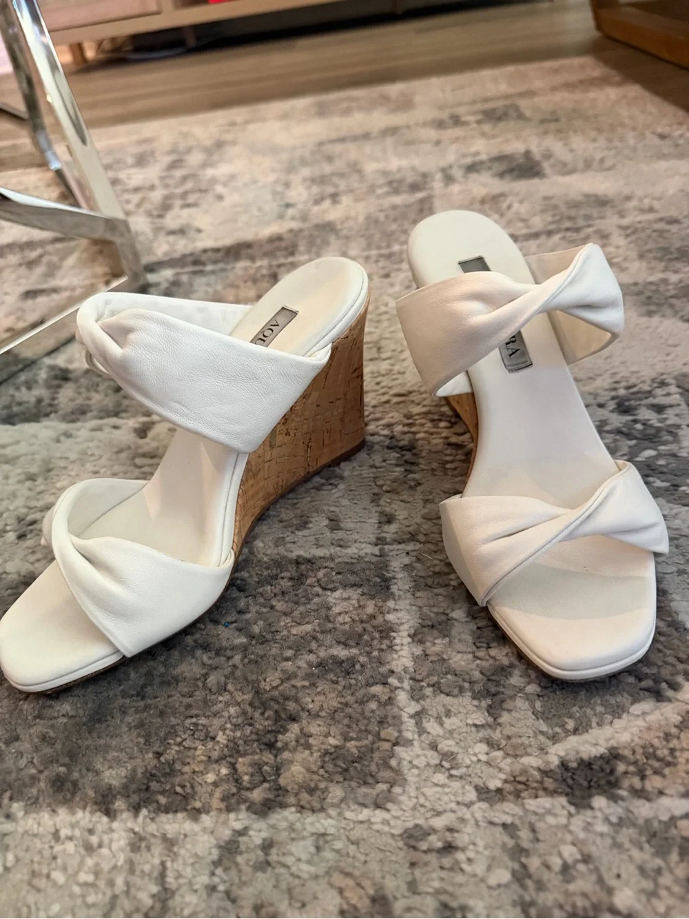Aquazzura leather lambskin