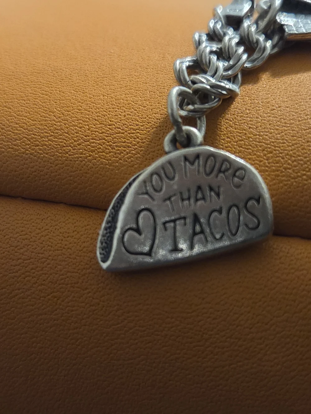 Silver-Tone Inspirational Charm Bracelet - 'So She Did'