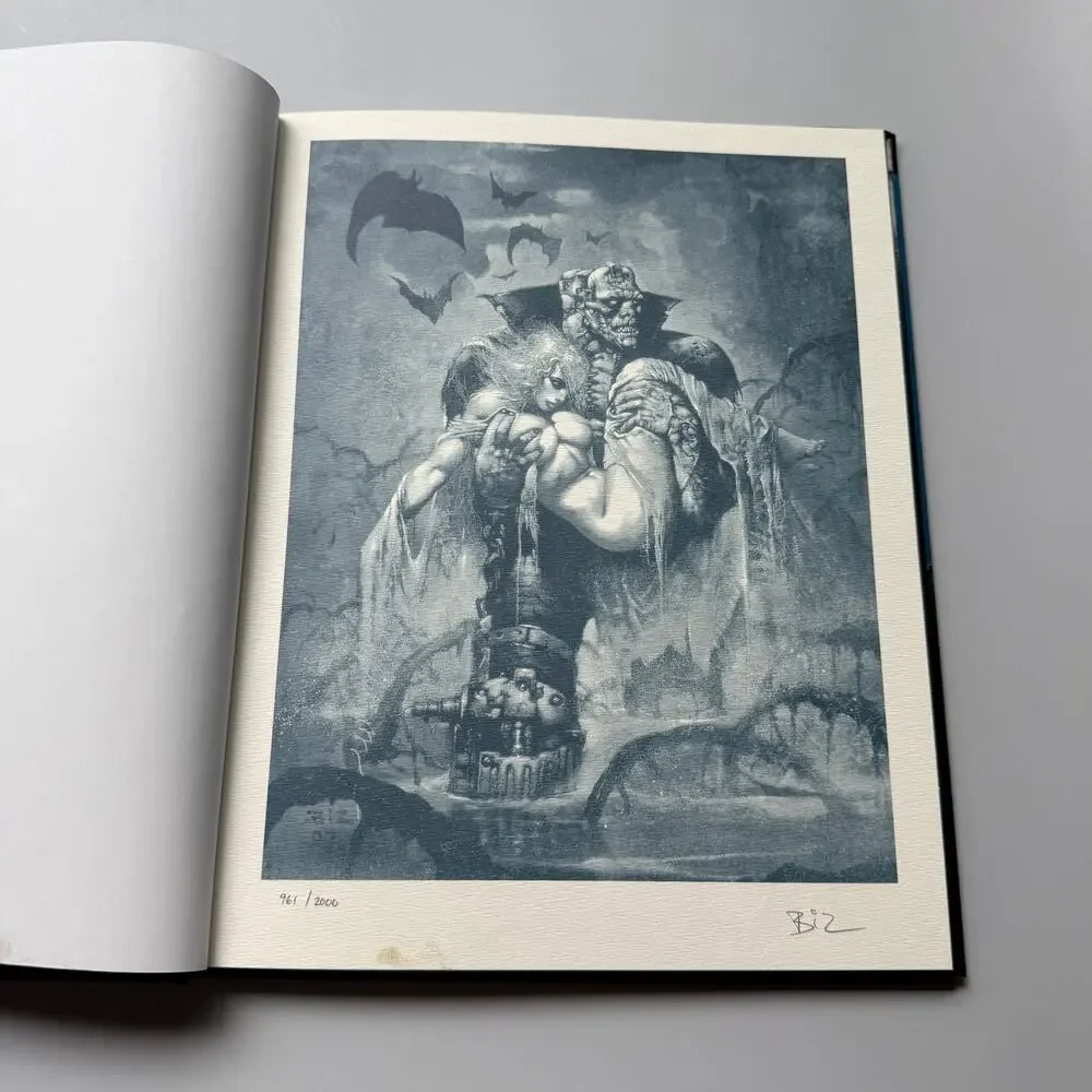 The Art of Simon Bisley Heavy Metal Signed Numbered Hardcover Book 2002