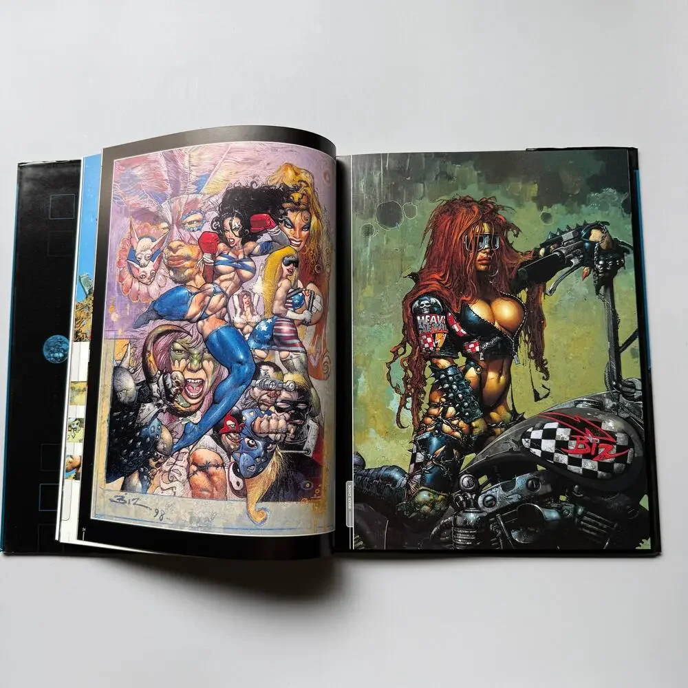 The Art of Simon Bisley Heavy Metal Signed Numbered Hardcover Book 2002