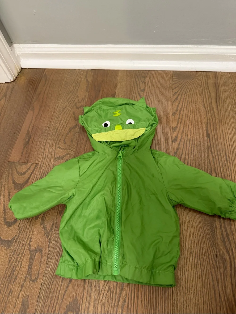 Primark Green Dino Lightweight Rain Jacket