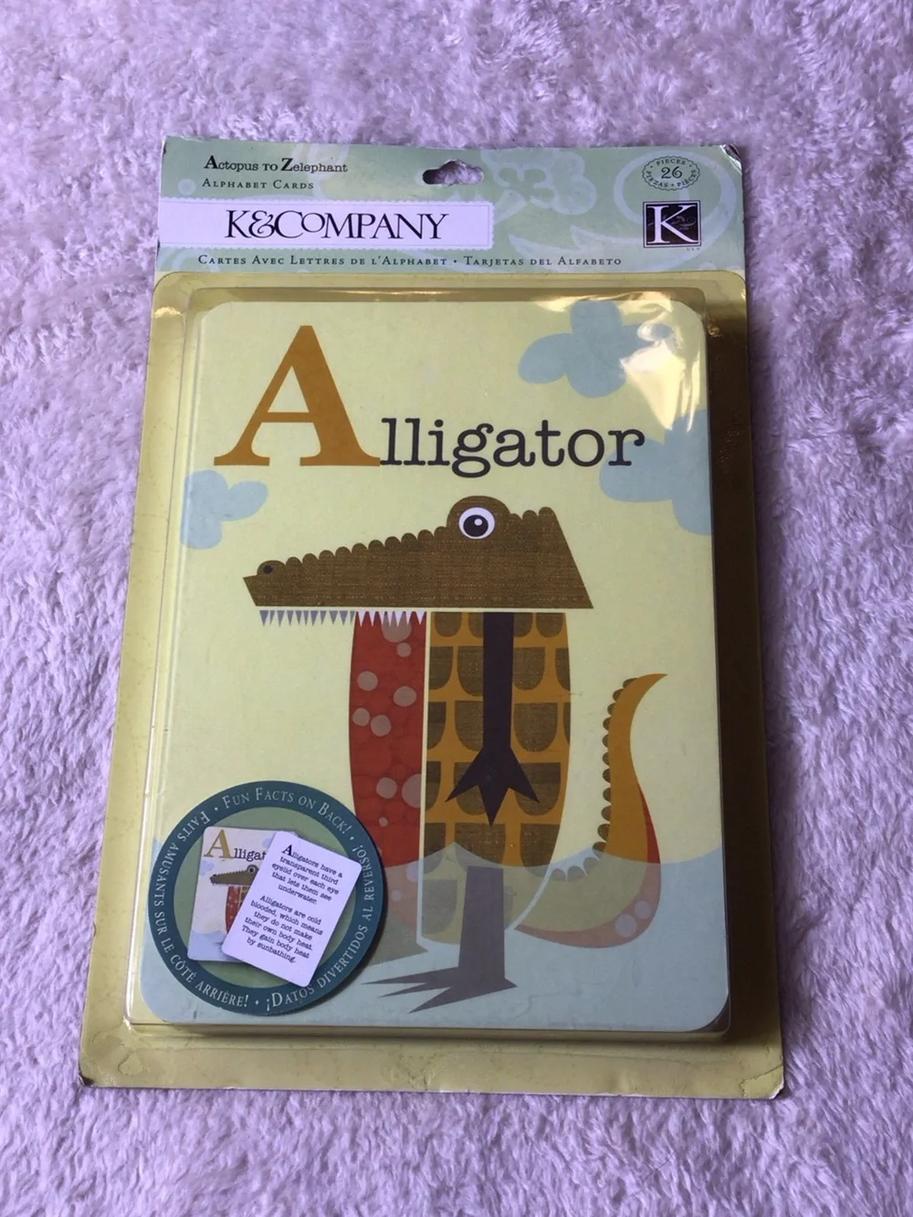 K&Company Alphabet Cards