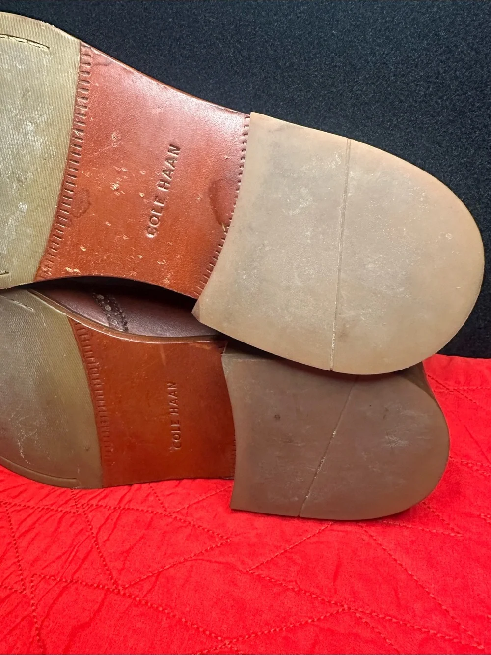 Cole Haan front stacked silhouette
