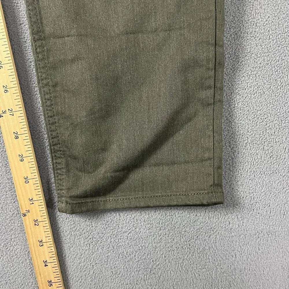 Banana Republic Jeans Mens 36X32 Green Travel Slim Fit Stretch Casual Preppy