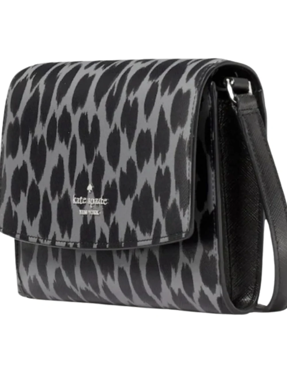 Kate Spade ♠️ Perry Leopard/ Cheetah Animal Print Leather Crossbody NWT