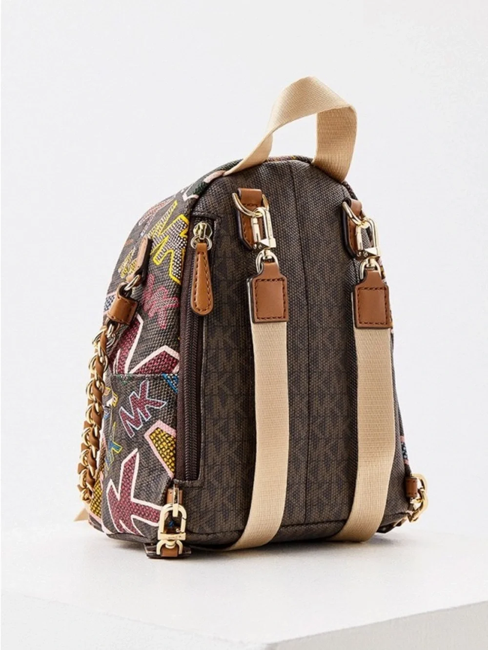 Michael Kors canvas includes mini
