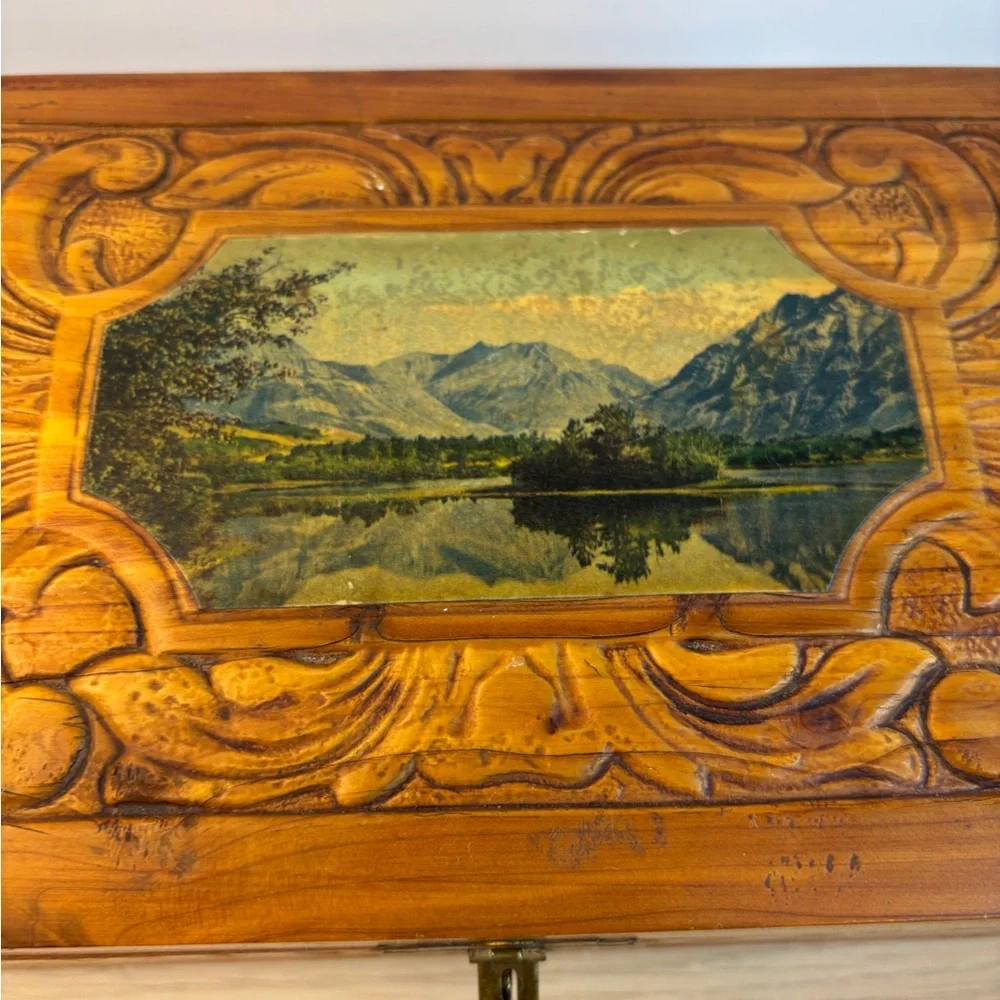 Vintage landscape inside