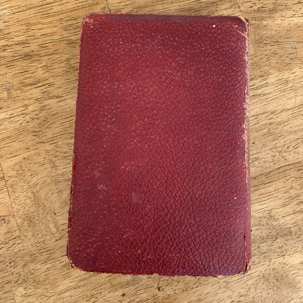The Early Poems of Oliver Wendell Holmes POEMS Book Leather Cover W.B.‎ Conkey