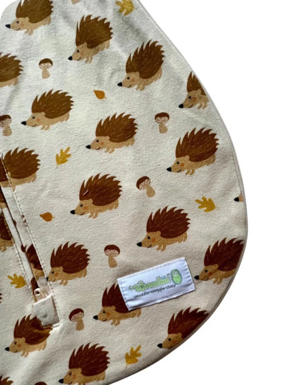 Hedgehog Grow-With-Me Sleep Sack - Beige/Brown