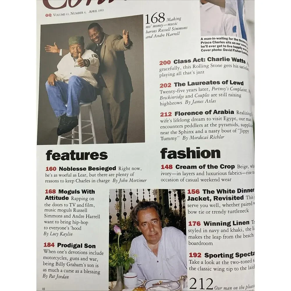 GQ product vintage