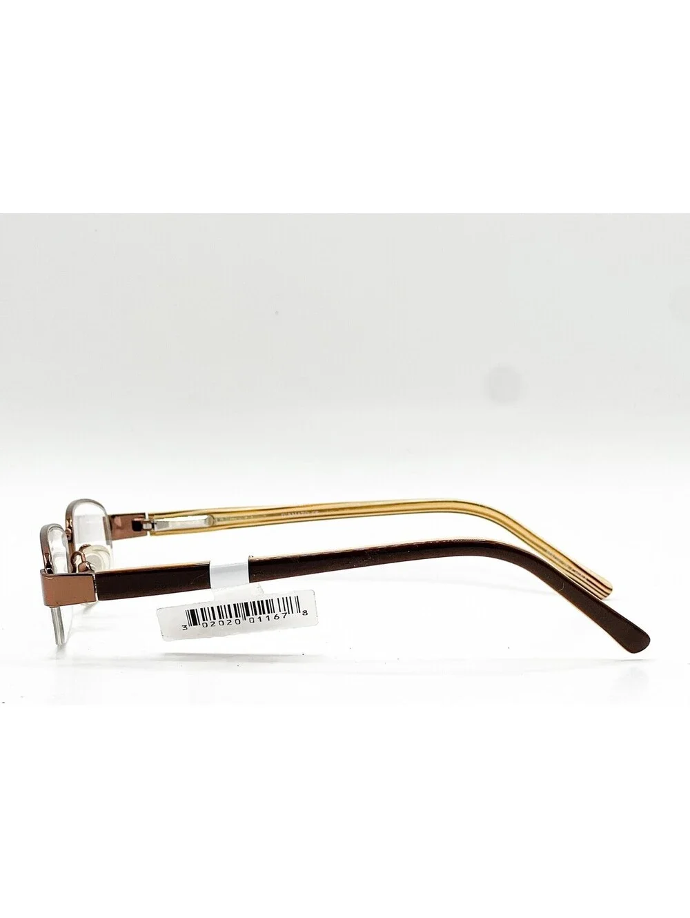 D'Amato Eyewear Dk214 Brn Dark Brown Authentic Eyeglasses 44-16-125