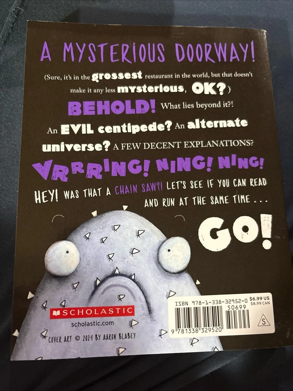 Scholastic The Bad Guys Cut to the Chase Purple, Black, Green Book