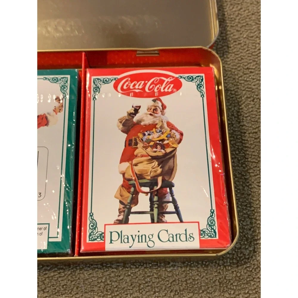 Coca Cola tin has