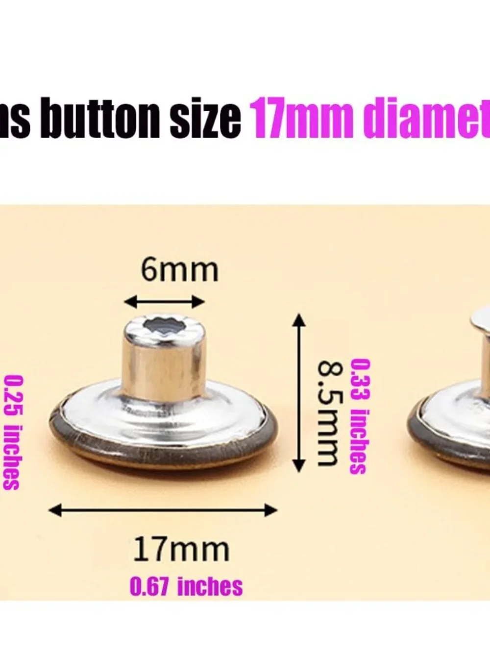 N/A jean button