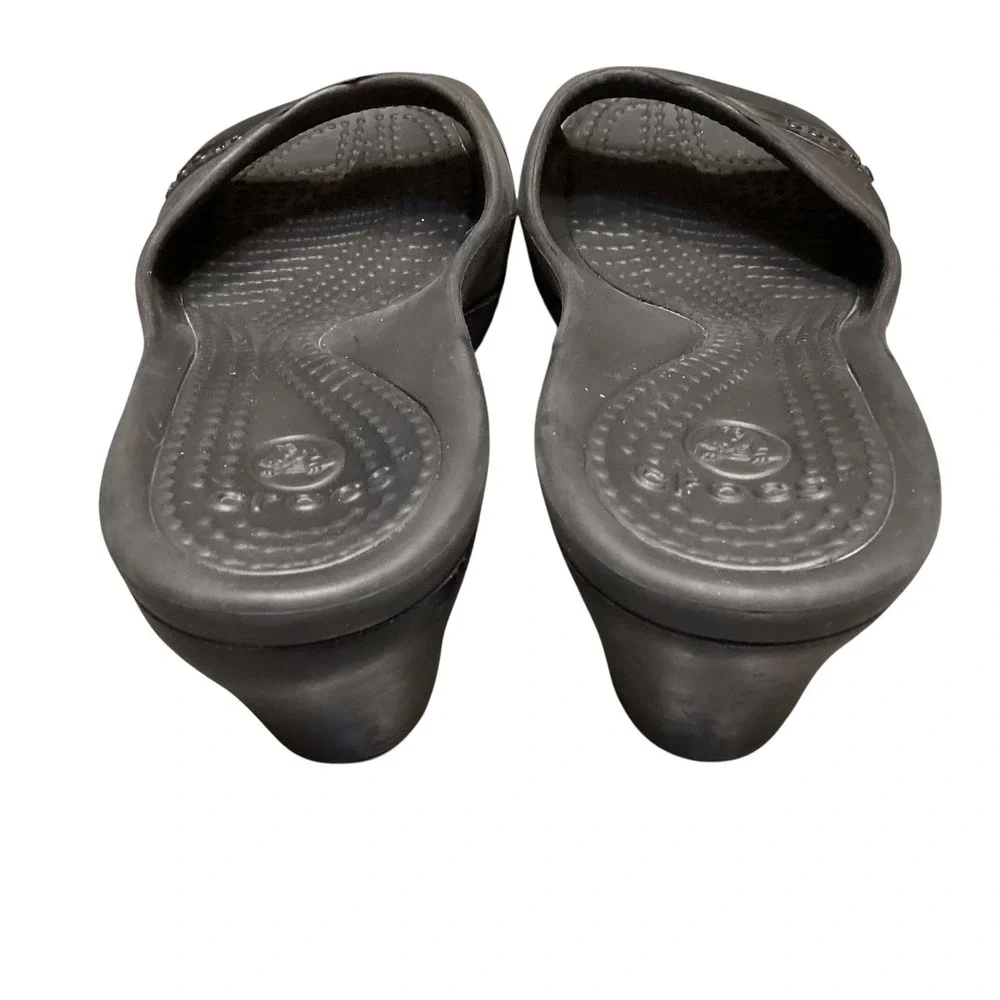 CROCS black wedge