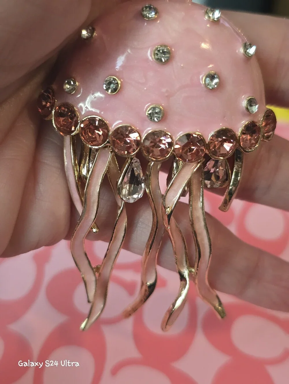 N/A beautiful keychain jellyfish