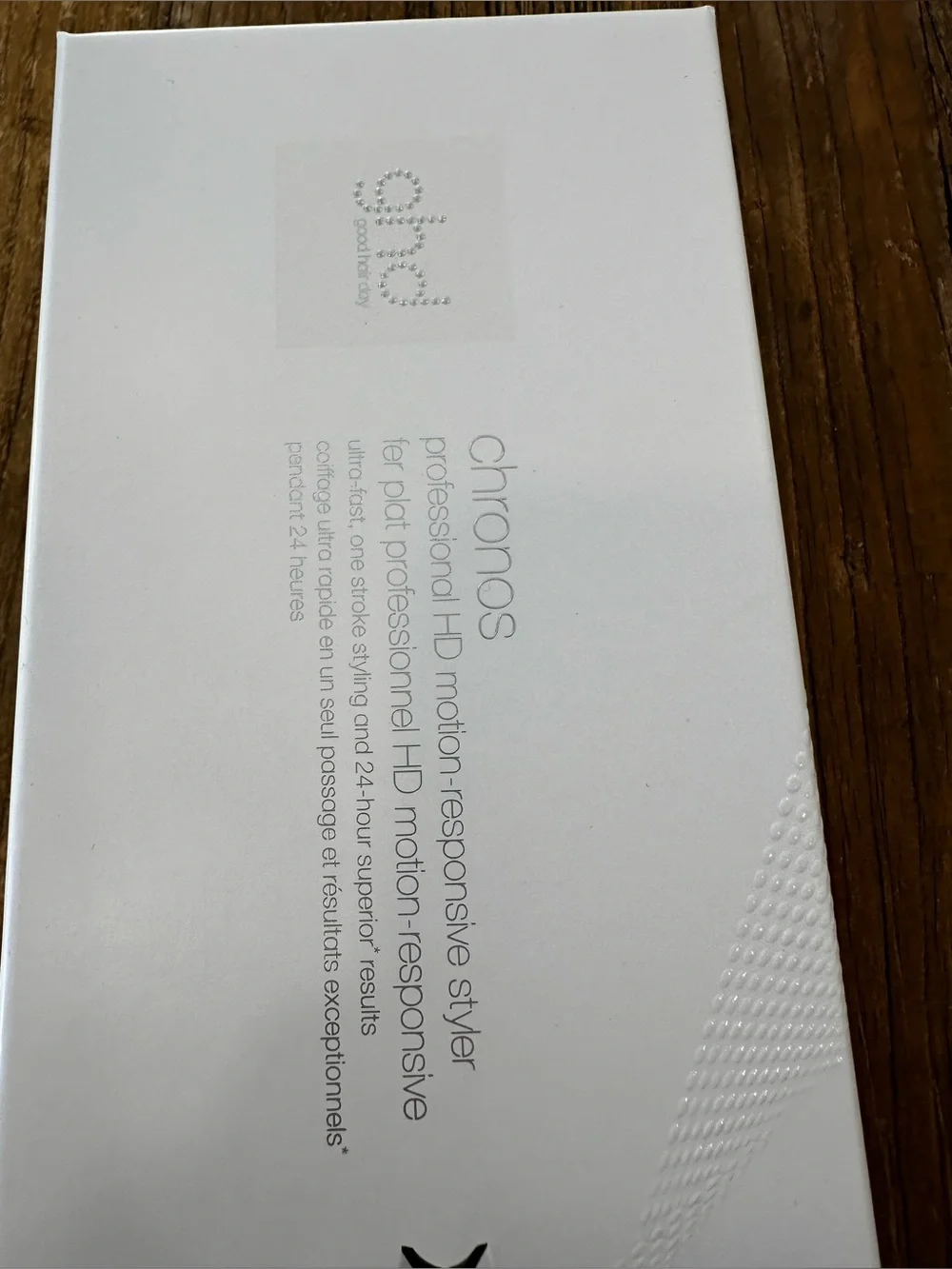 ghd Chronos Styler white  Hair Straightener