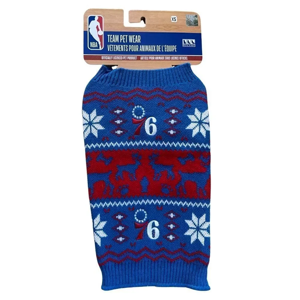 NBA Pet Apparel philadelphia 76ers