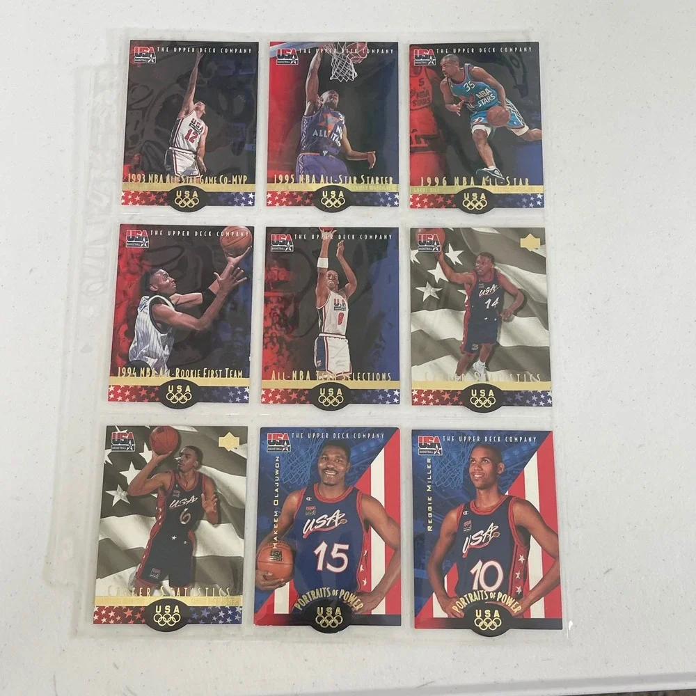 Vintage 90s Upper Deck Fleer Stadium Club NBA‎ Basketball Card Lot 50+ Inserts