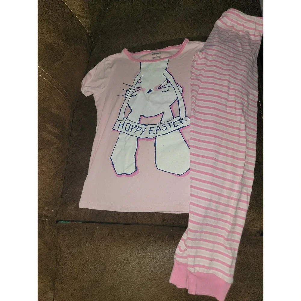 Gymboree gymmies pajamas spring‎ Easter hoppy Easter bunny size 10