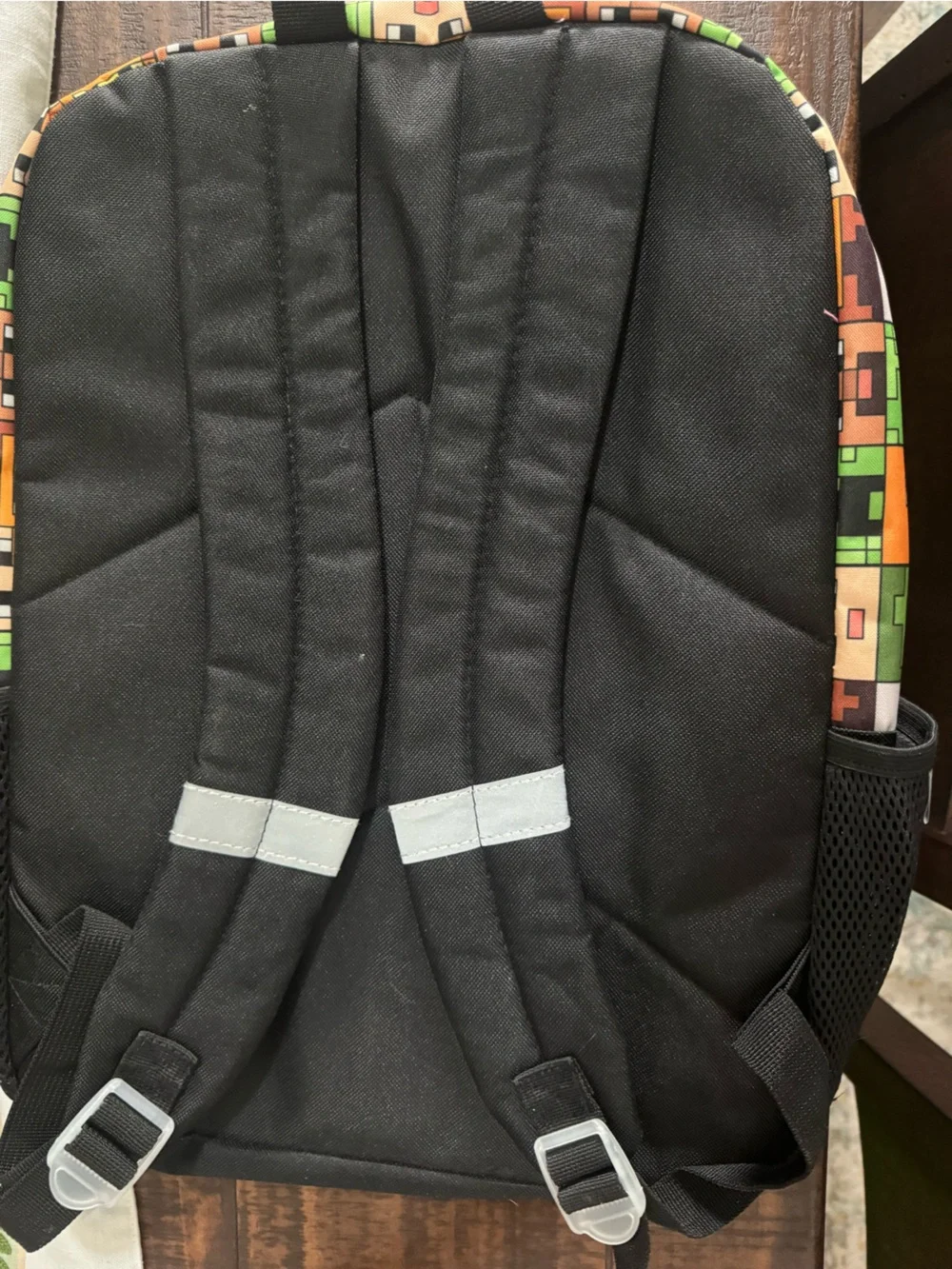 🎮 NWT Minecraft Creeper Backpack | Gold Star Collection | Kids School Backpack