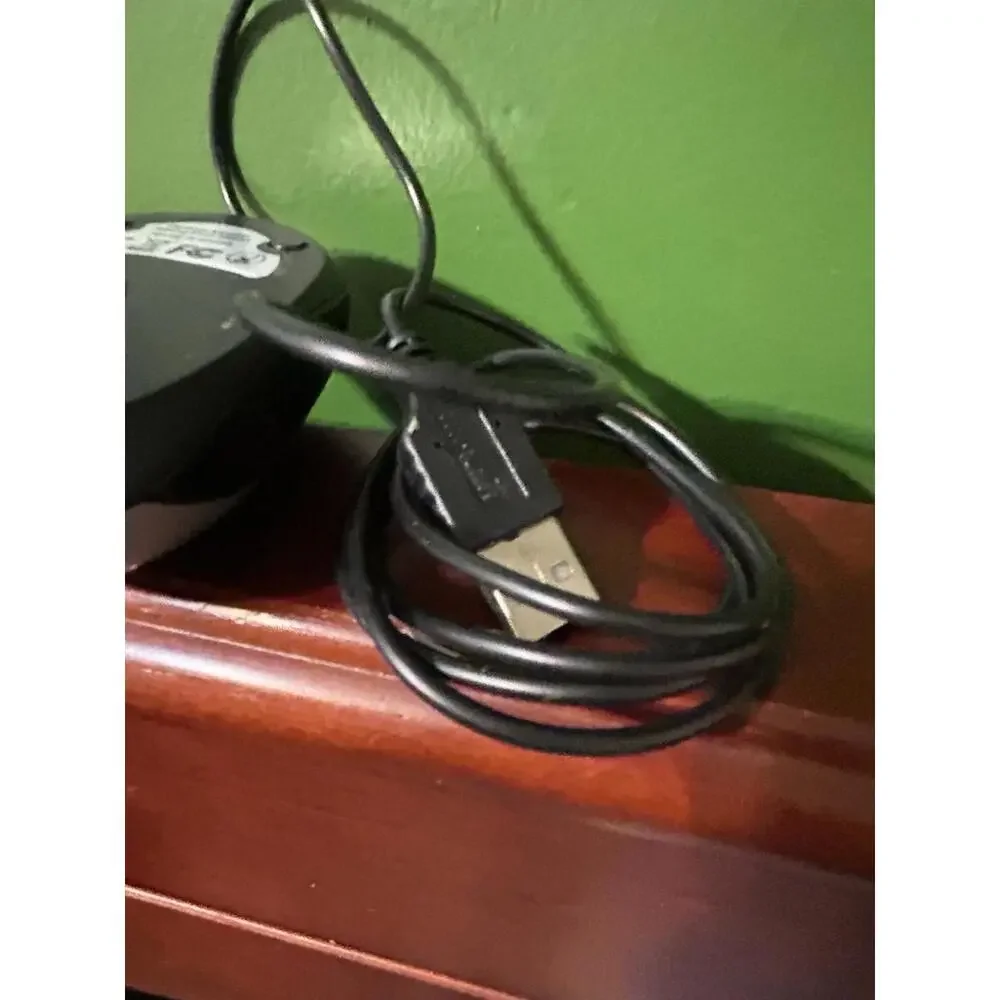 PC/Laptop/Desktop USB Optical Scroll Wheel Mouse Black/Silver Plug &‎ Play ￼