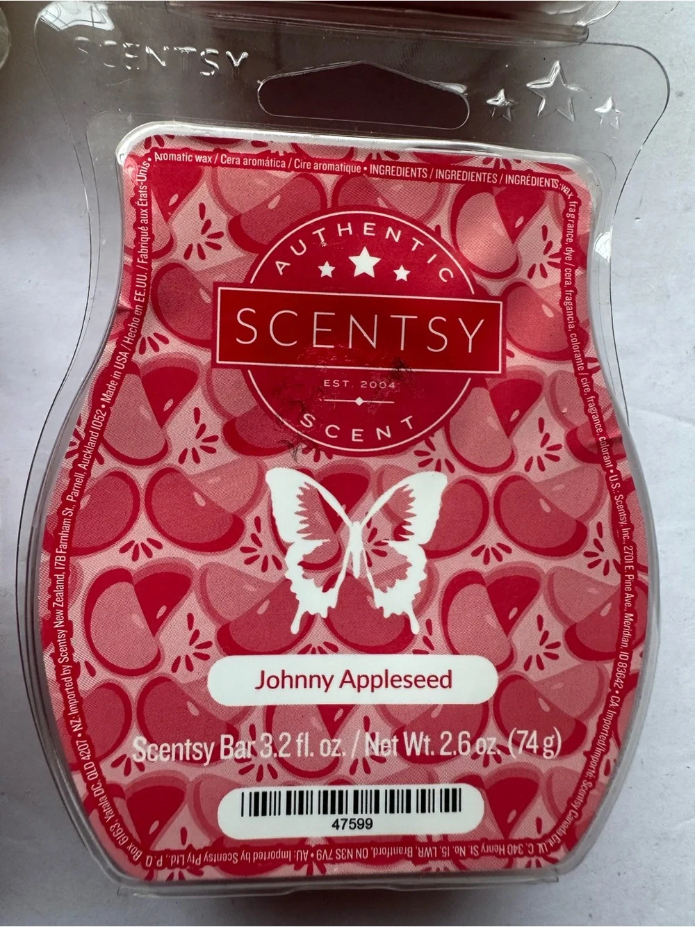 Lot Of 4 New Authentic Scentsy Scent Wax Bars **See Description For Scents**