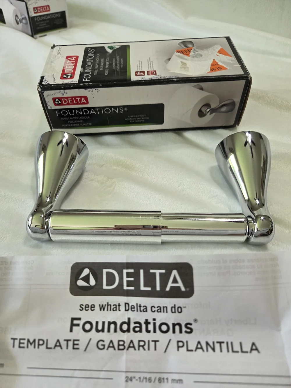 Delta Foundations Toilet Paper Holder - Chrome Finish - FND50-PC