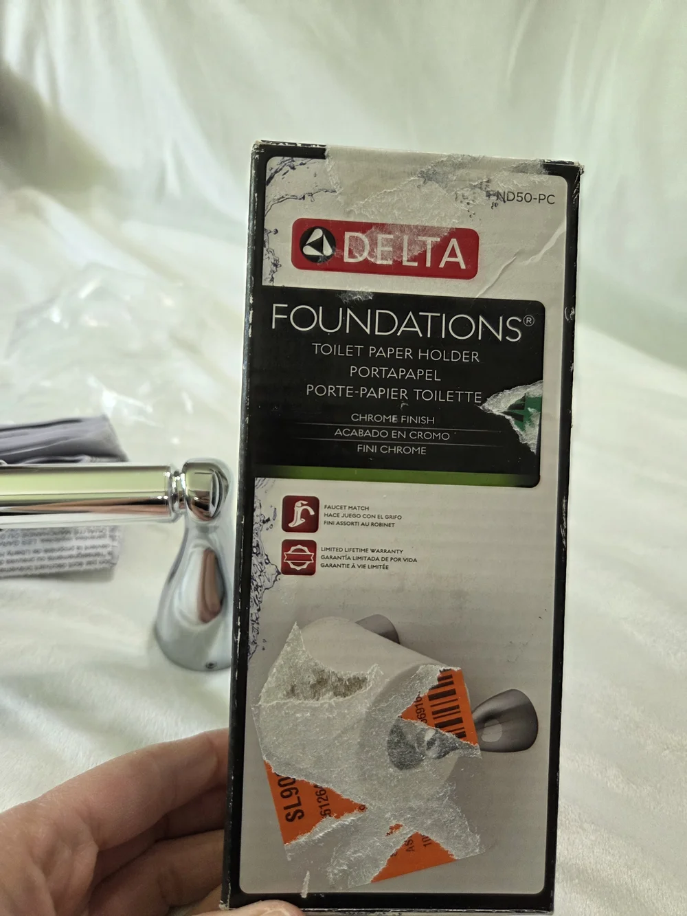 Delta foundations toilet