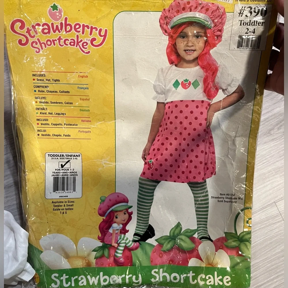 Strawberry‎ shortcake Costume for toddlers