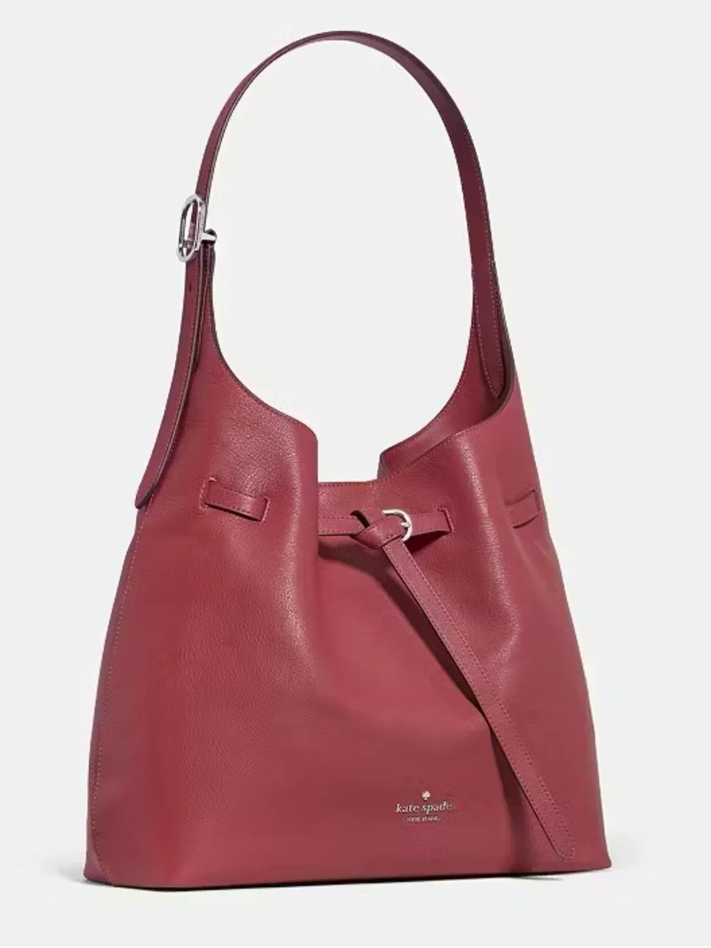 ♠️Kate Spade New York 454 Belted Large Shoulder Bag, Red Jasper NWT