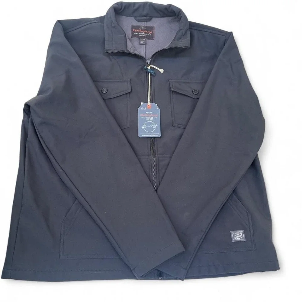 Weatherproof black jacket