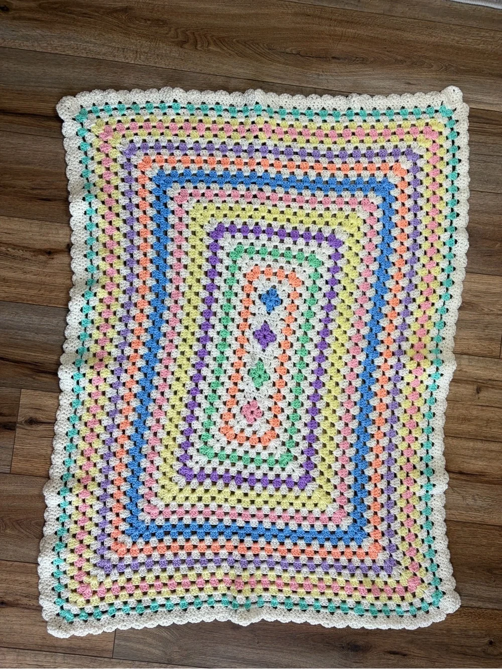 Homemade ruffled finished open