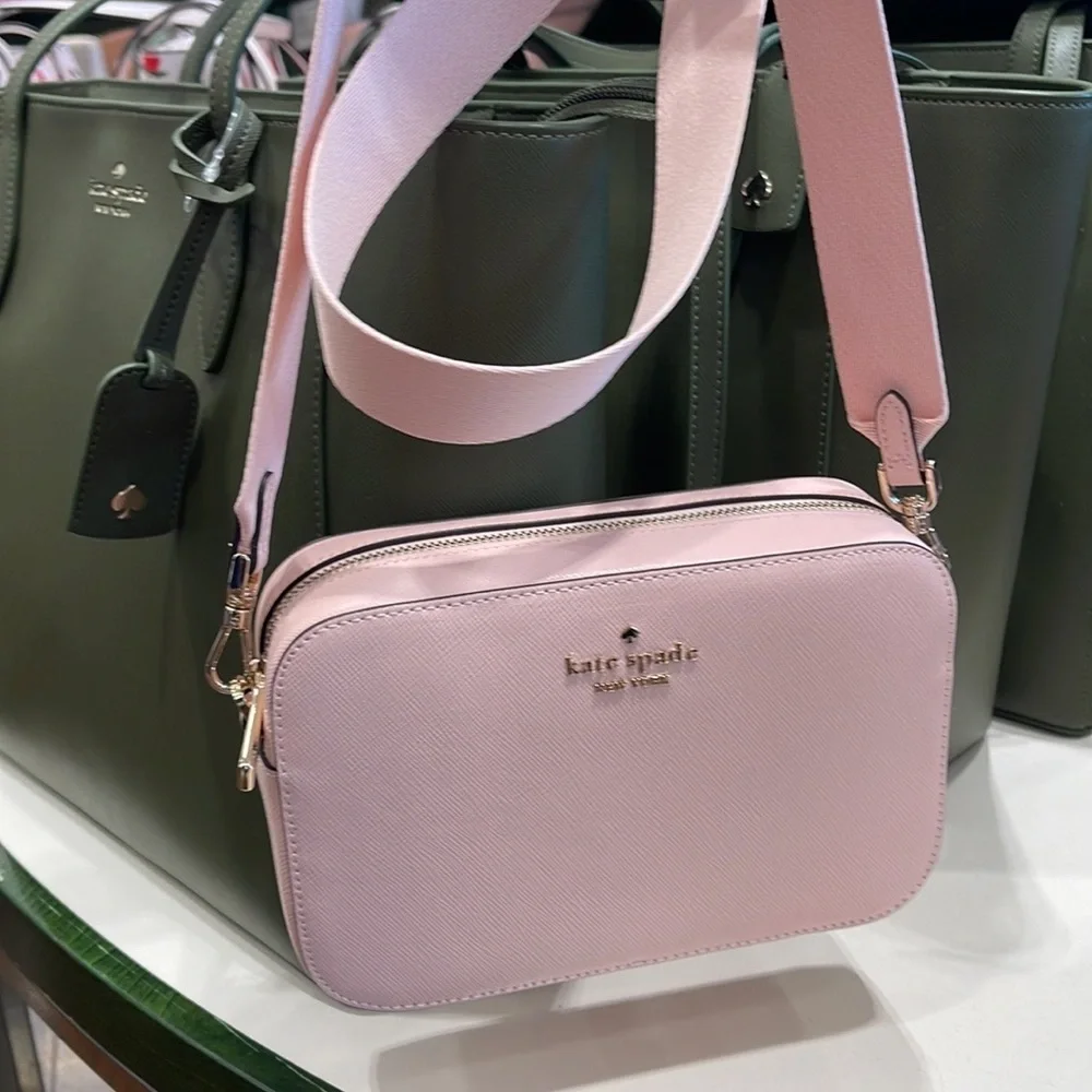 Kate Spade Madison Mini Camera Bag COLOR: Conch Pink NWT