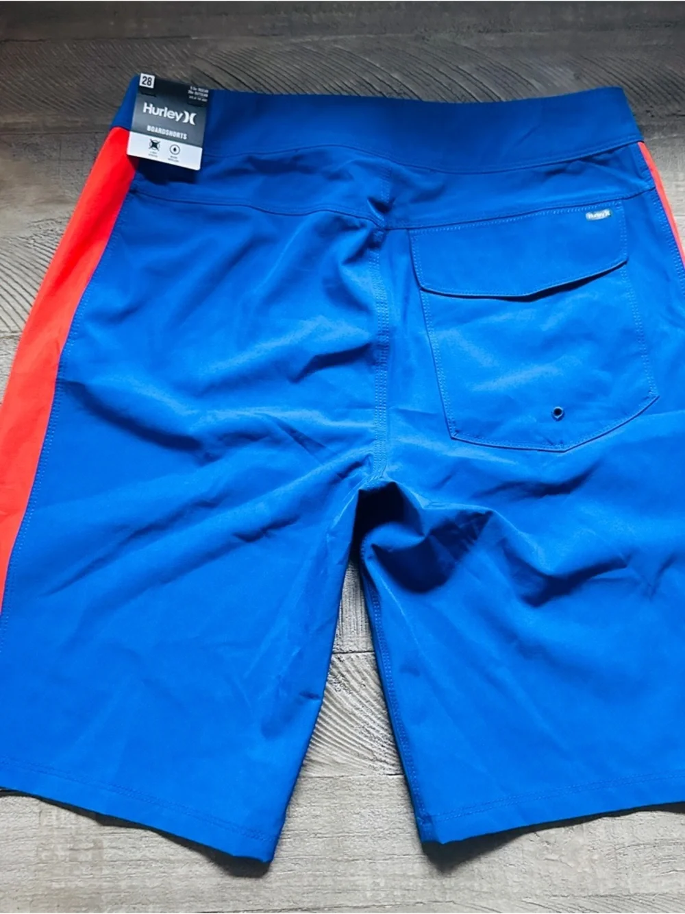 Hurley bold blue