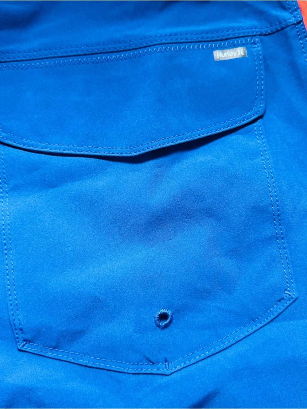 Hurley bold blue
