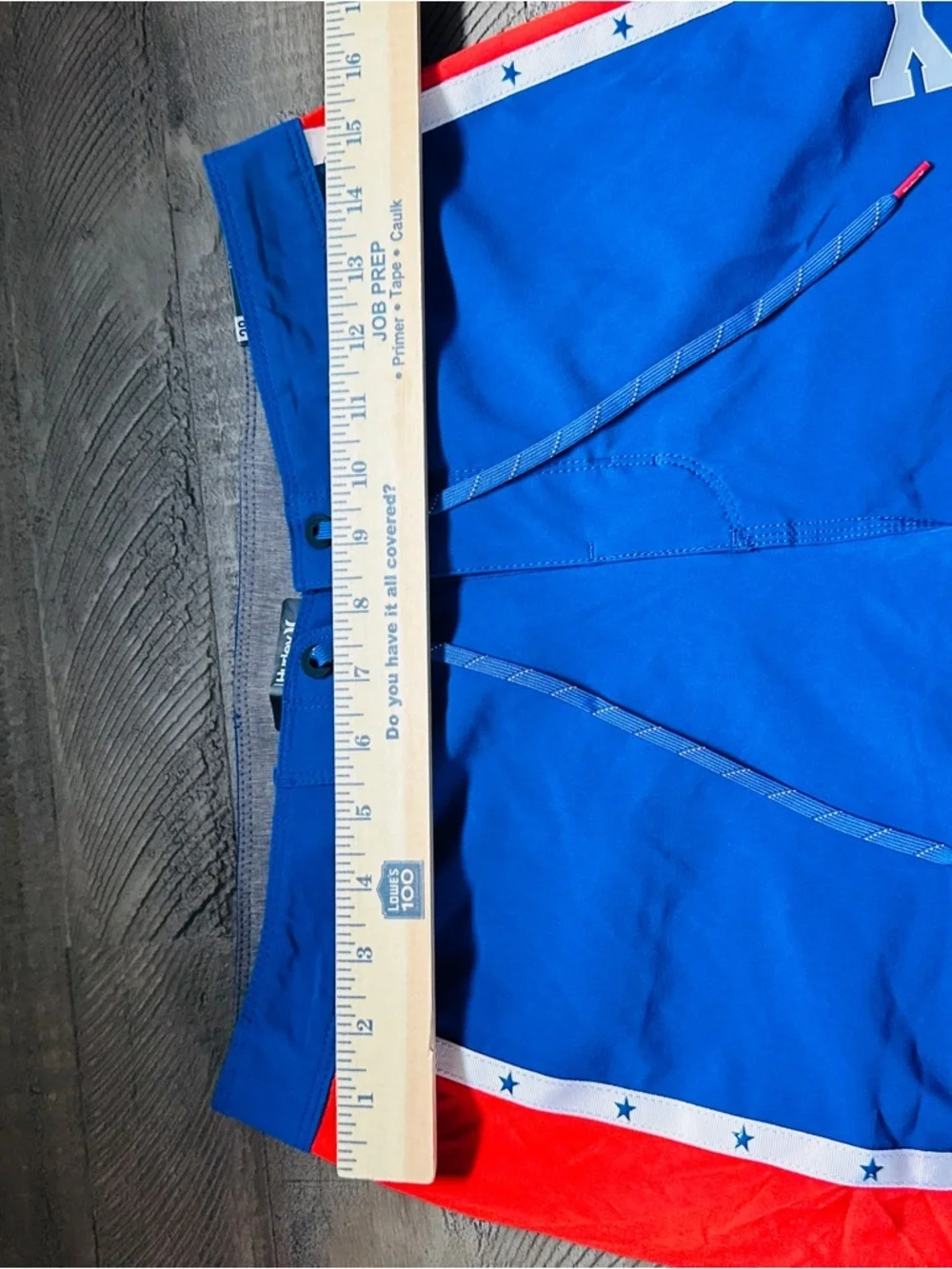 Hurley bold blue
