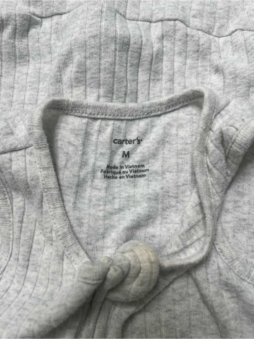 Carters soft ribbed