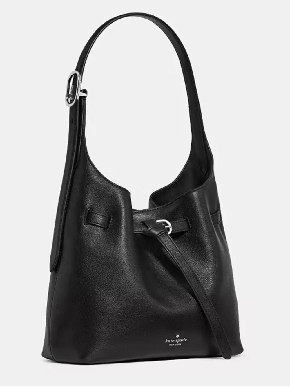 Kate Spade New York 454 Belted Small Shoulder Bag Black